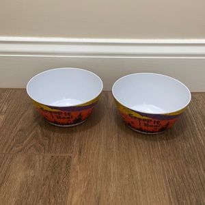 🧡 Halloween melamine bowls